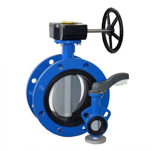 Stainless Steel Flanged Butterfly Valve